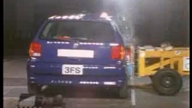 Crash test Volkswagen Polo (2) смотреть онлайн