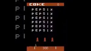 Pepsi Invaders - Coke Wins (Atari 2600) - Vizzed.com GamePlay