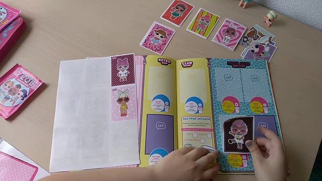 Куколки LOL вклеивают наклейки LOL часть 2 смотреть онлайн