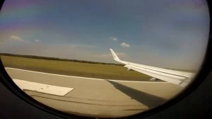 landing in budapest ferenc liszt international  airport (flight lh 1341)