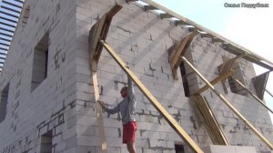 Самодельные Леса Для строительства дома 5.09.16.