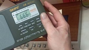 Всеволновой радиоприемник KIPO KB-7077AC  - китайская "мыльница", но с потенциалом!)))