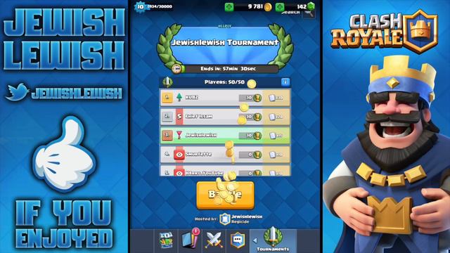 MY FIRST CLASH ROYALE TOURNAMENT! Opening Tournament Chests! (Clash Royale NEW Update) смотреть онлайн