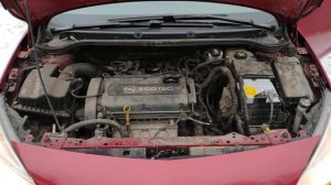 Работа двигателя Opel Astra