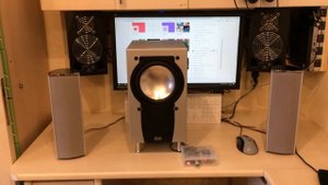 Трифоник. Сeratec Basiq + активный сабвуфер Elac 301 ESP.
