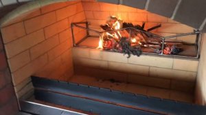 Мангал с полкой генератора углей