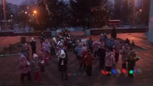 Новогодний флешмоб детсад