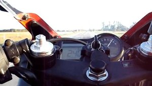 HONDA CBR F4I TOP SPEED