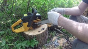 Как точить цепь бензопилы и зачем нужен зуб высоты.