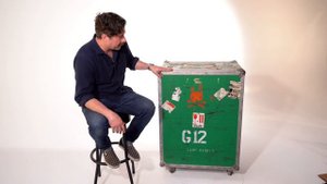Limp Bizkit Road Case with Custom Art by Wes Borland