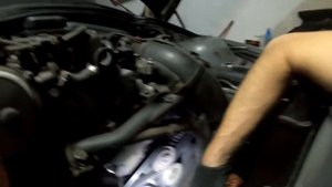 Замена ШКИВА КОЛЕНВАЛА BMW E46 M47N
