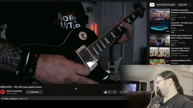 Reacting & Breaking Down YOUR Metal Riffs from #swola153 смотреть онлайн
