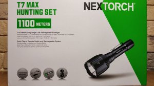 NEXTORCH T7 MAX hunting set распаковка и первый взгляд.