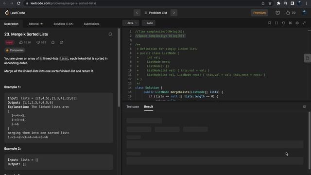 DAY 11 | 23. Merge k Sorted Lists | LeetCode 23 | JAVA смотреть онлайн