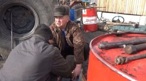 Запуск ЯМЗ 240 после ремонта, ремонт КПП Кировца К 701