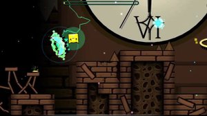 играю в geometry dash уровень mr crazy hands