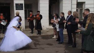 Казачий ансамбль "Вольная Русь" на свадьбе
