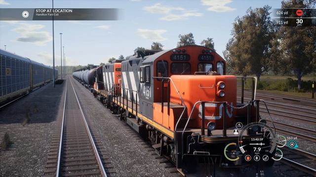 Train Sim World Canadian National Oakville Subdivision GP9RM Introduction смотреть онлайн