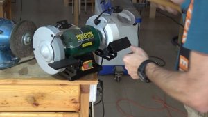 Заточка реера на новом быстром точиле Record Power RSBG6