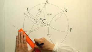 4K Приближенное построение семиугольника, approximate construction for regular heptagon