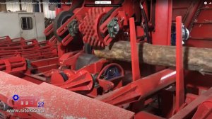 Окорочный станок ОС-600Т (тонкомер) «СИТЕК». Окорка сосны. Видео