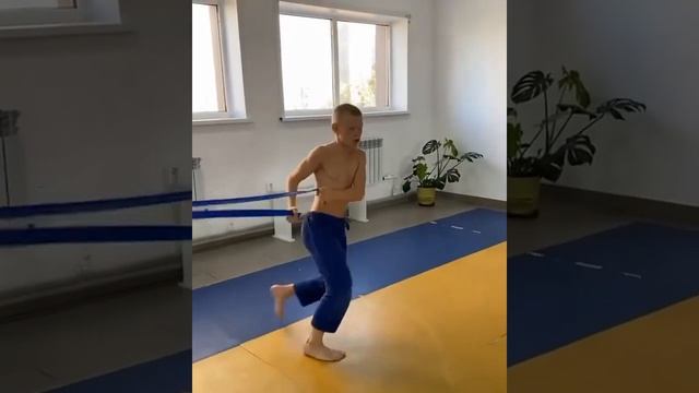 Отличная работа со жгутом. #дзюдо #judo #judoka #борьба #бросок #иппон