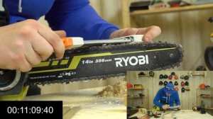 Как точить цепь на пиле? Способы заточки цепи.