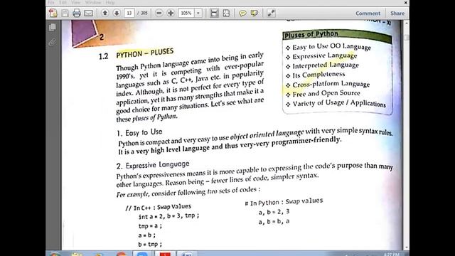 Class 11th 8th Aug Advantages-Disadvantages of Python & Character Set of Python Part 1 by Anil Aror