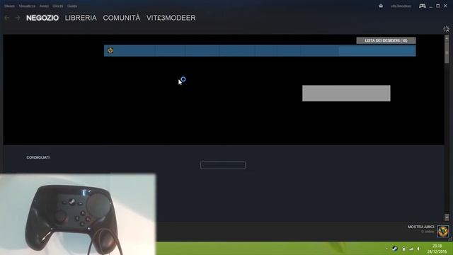 Unboxing ITA - STEAM CONTROLLER & CARRYING CASE - PC смотреть онлайн