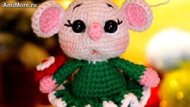 Амигуруми: схема Мини Мышка. Игрушки вязаные крючком - Free crochet patterns.