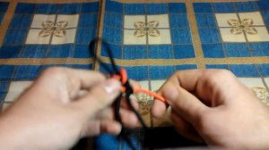 Как сплести темляк "Пиранья".
