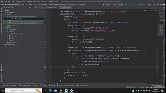How to Implement Speech to Text in Android Studio Kotlin