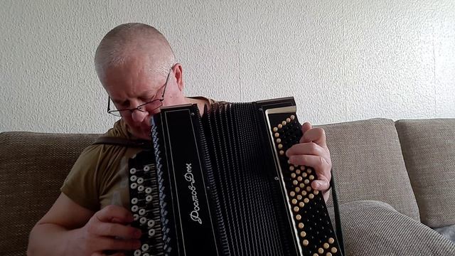 Марш "Прощание славянки" - учусь играть на баяне на слух (27-ой день) 25.03.22.