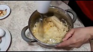 Эклеры с вареной сгущенкой.