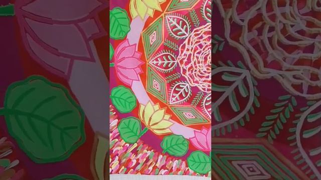 Картина на холсте "Роза Прощения", размер 80×80 см. Художница Екатерина Мамаева katyapatternslove