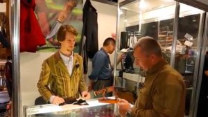 Выставка "Клинок - традиции и современность" 2023. Ножи Алексея Мельницкого.