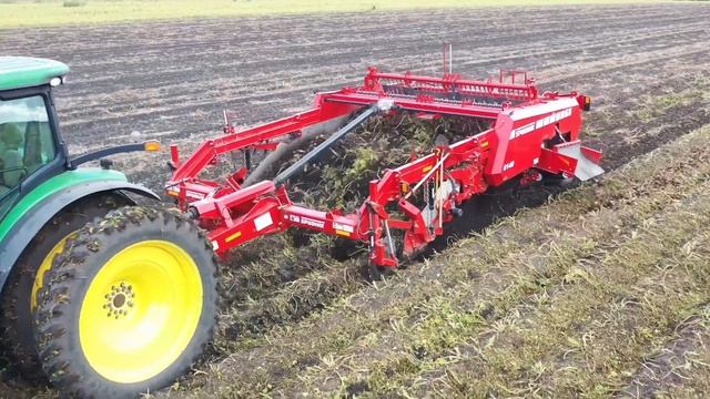 Уборка картофеля , КХ Речное. Техника Spudnik , Grimme. смотреть онлайн