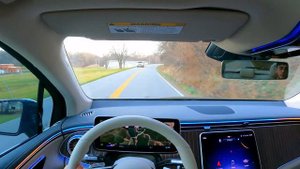 2023 Mercedes-Benz EQS SUV - POV Day Drive