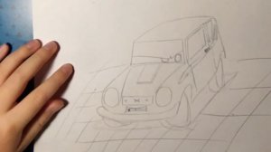 Рисовать запорожец проще простого. Ретро советская старая машина.