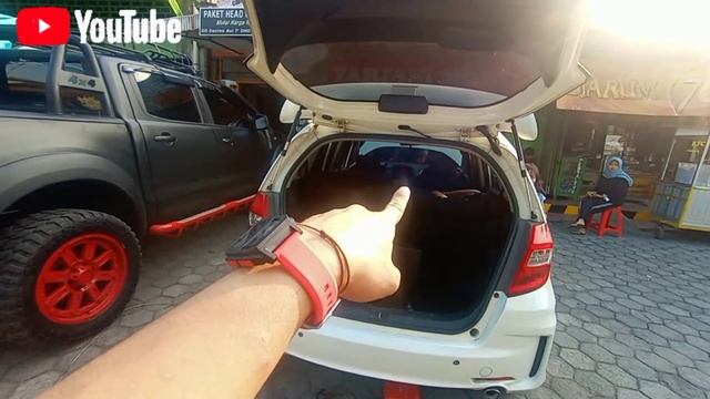 Honda jazz RS up- grade HU ANDROID..!!!