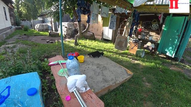 Влог:Сделала скиммер для бассейна /чищу бассейн самодельным пылесосом /полю картошку/котики/ смотреть онлайн