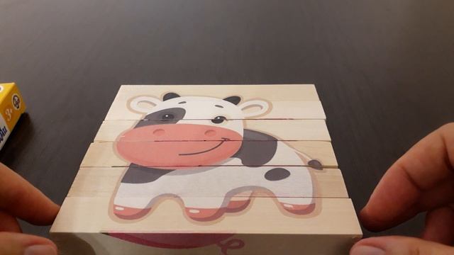 «Зоопарк», деревянные брусочки с картинками смотреть онлайн