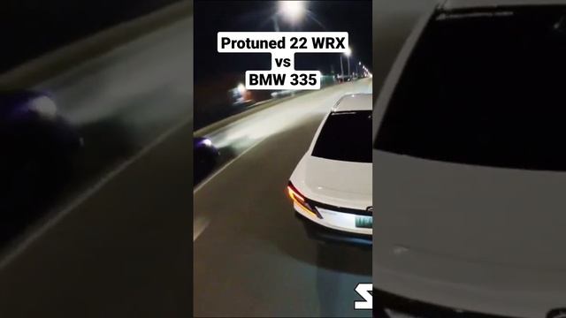 Protuned 2022 WRX vs Stage 2 MHD BMW 335 #2022wrx #subaru #wrx #mexico