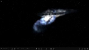 Universe Sandbox 2 Столкновение 2 галактик Андромеды и Млечного пути
