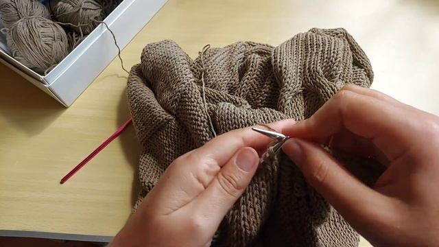 МАСТЕР-КЛАСС: УКОРОЧЕНЫЙ СВИТЕР ОВЕРСАЙЗ, Ч. 3 [KnitCrochetbyJulia]