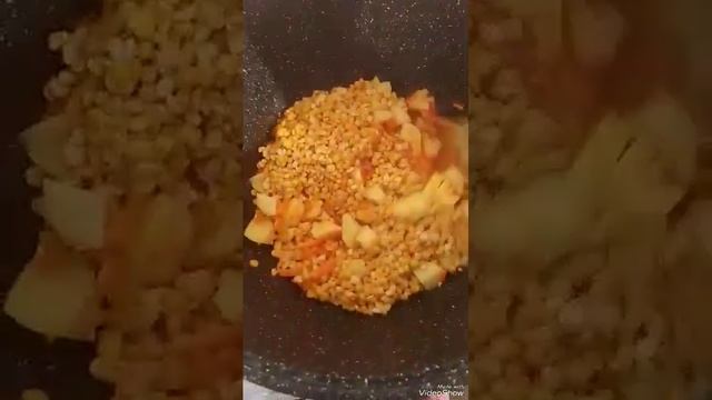 у меня сегодня получился гороховый суп? пишите мне в коментарии как вы приготовите ставьте ?подпиши смотреть онлайн