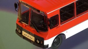 ПАЗ-3205 Журнальная серия "Наши автобусы" от Modimio ( Выпуск 2)