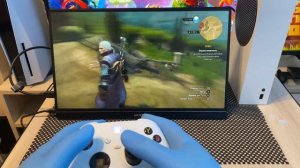 ПОРТАТИВНЫЙ МОНИТОР ДЛЯ XBOX SERIES S. РАСПАКОВКА И ОБЗОР ARZOPA A1 GAMUT