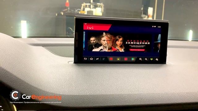 ANDROID в AUDI Q7 4M (2017, 2018, 2019). Навигация на экране Ауди Ку7 + вывод на «приборку». смотреть онлайн