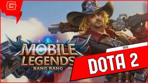 DOTA 2 против Mobile Legends: Bang Bang